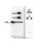 Ładowarka i akumulator FIXED Voyager World Adapter 3xUSB-C/1xUSB GaN 120W bialy FIXCT120-3C1A-WH